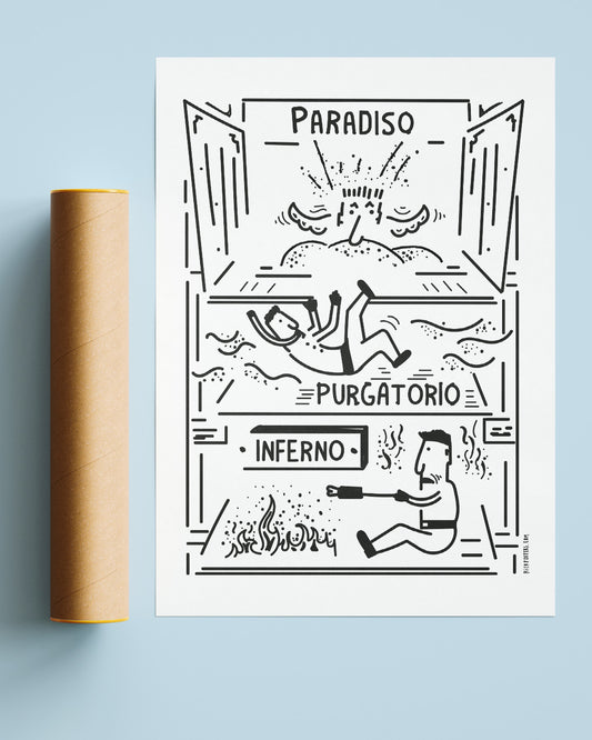 PARADISO, PURGATORIO, INFERNO